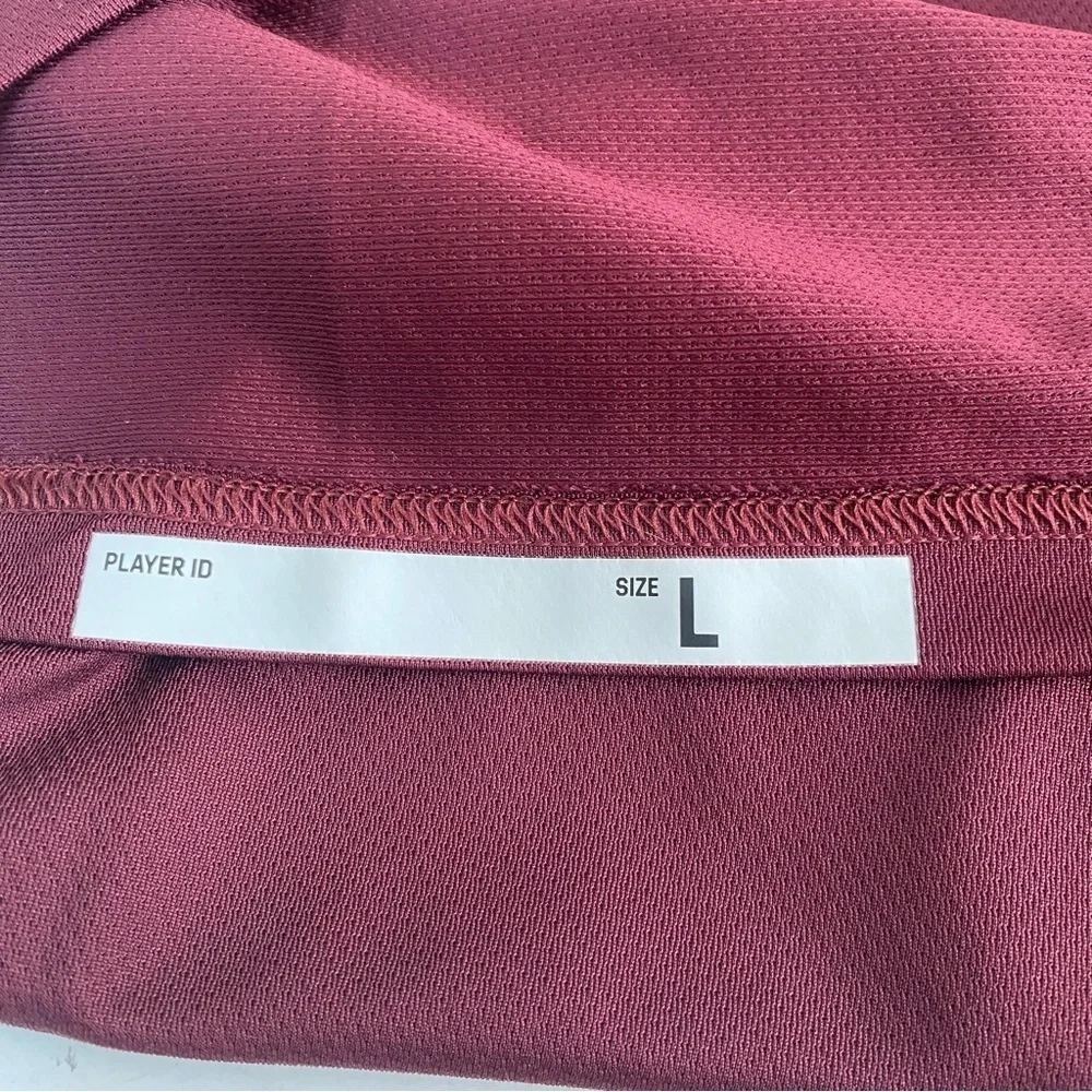 Adidas Maroon Prime Game Day Basketball Jersey Size L